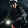 Rockbros RHL1500 luz delantera para bicicleta, 1500 lm, 5000 mAh, IPX6, negro