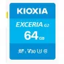 Tarjeta de memoria Kioxia Exceria G2 SDXC 64GB, UHS-I, Class 10, U3, V30, LNEX2L064GG4