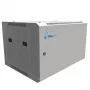 Extralink Armario rackmount 6U 600x450 ASP gris montado en pared, puerta metálica