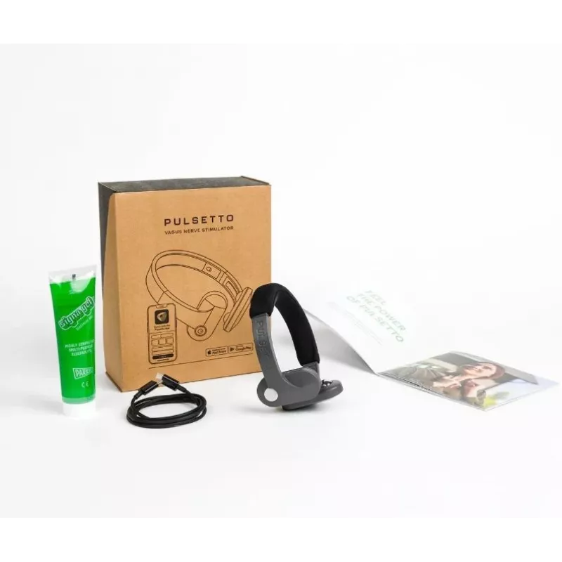Estimulador del nervio vago Pulsetto banda cervical relajación y sueño WELL-BEING