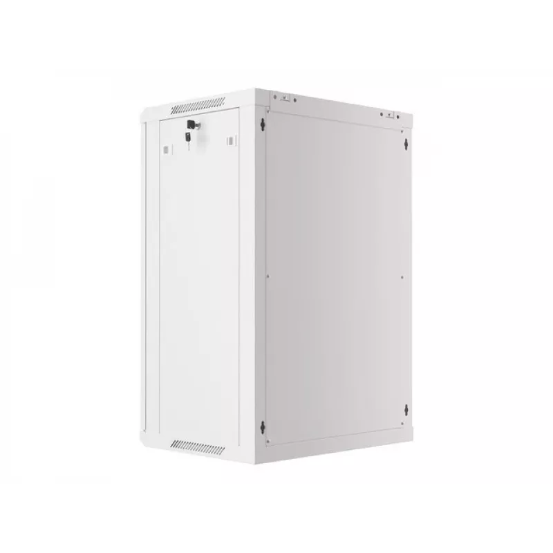 Armario de instalación de pared Lanberg 19'' 18U 600x450mm gris (puerta lisa)