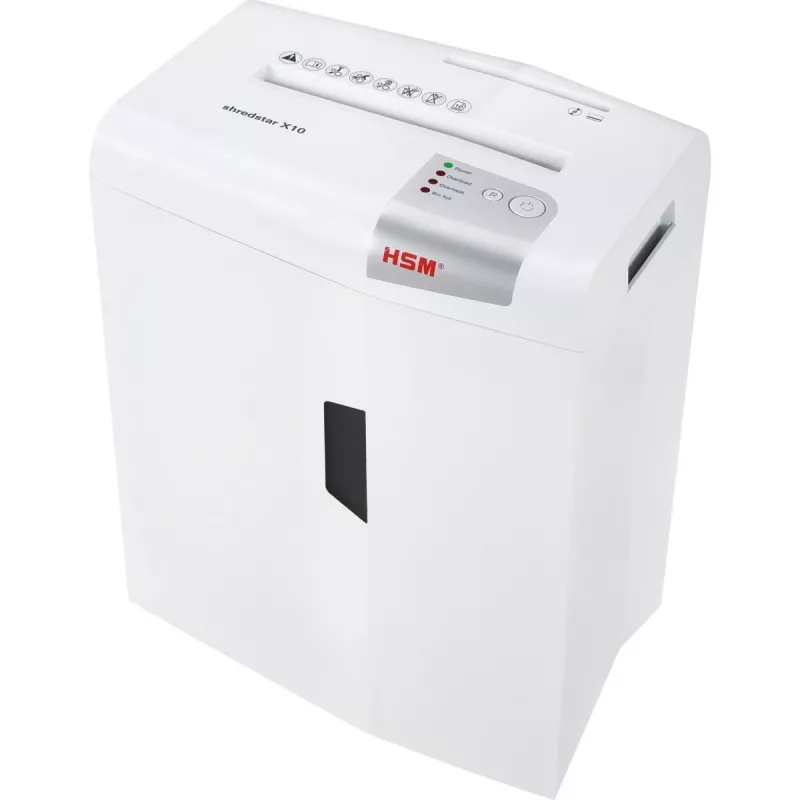 HSM shredstar X10 destructora de documentos, 4,5 x 30 mm + mecanismo de corte de CD independiente