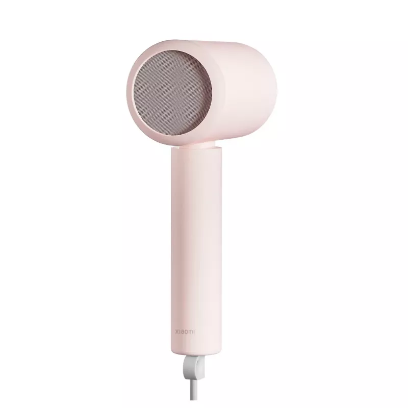 Secador de pelo Xiaomi H101 1600 W, modelo de viaje plegable, tecnología de iones, 2 niveles de temperatura, cable de 1,7 m, rosa