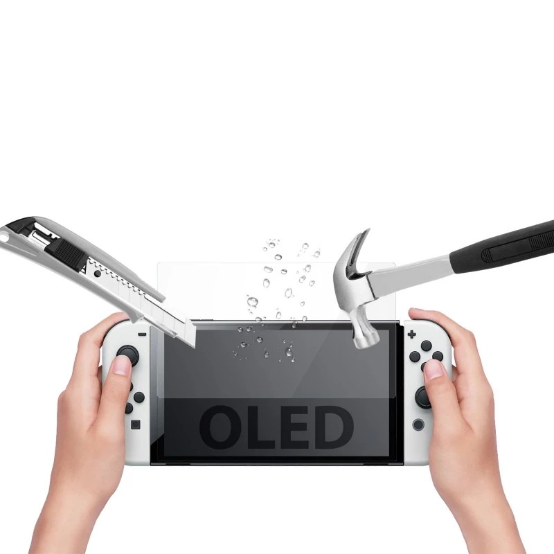 Subsonic Super Screen Protector cristal templado para Nintendo Switch OLED