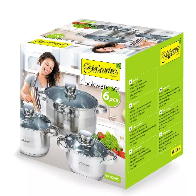 Maestro MR-2220-6L A juego de ollas con 6 elementos