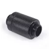 Alphacool ES D-Plug 25,5 mm G1/4 AG a G1/4 AG - Deep negro (17580)