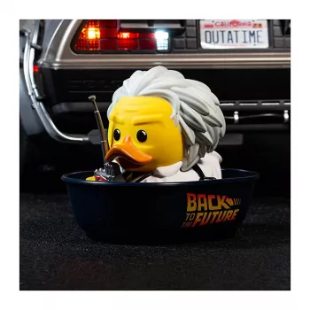 TUBBZ Pato coleccionable - Regreso al futuro Doc Brown 9cm