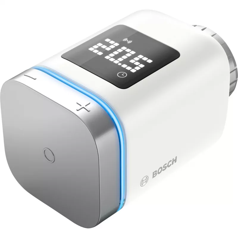 Termostato de radiador Smart Home II [+M], termostato de calefacción blanco
