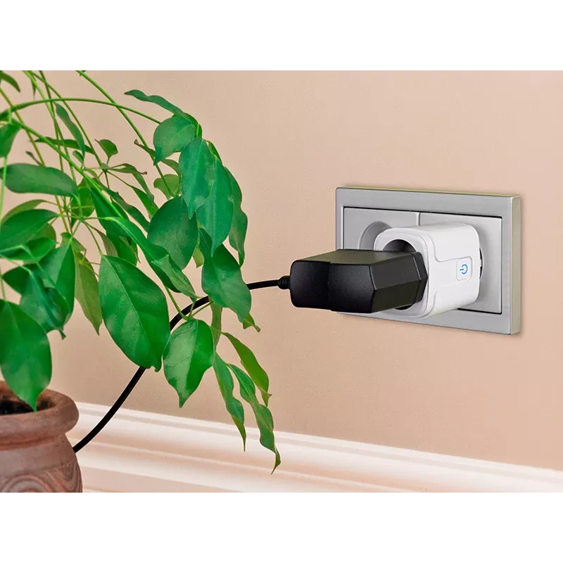 Tracer SMT1 enchufe inteligente Wi-Fi (47426), Tuya Smart, blanco