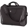 Maletín portátil Wenger XE Brief 17 – compatible con portátiles de 17 pulgadas, compartimento para tablet, negro
