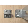 Fischer 670332 PowerFast II tornillo para aglomerado, 4,5 x 40 mm, cabeza redonda, TX, rosca total, acero zincado, 200 uds.