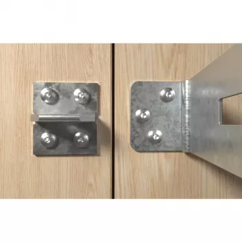 Tornillo FISCHER 670332 — tornillo para madera de metal 40 mm, Ø 4,5 mm, longitud de rosca 35 mm, 200 uds.