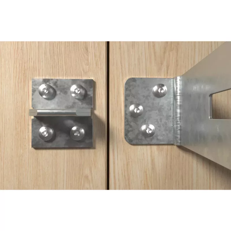 Fischer 670332 PowerFast II tornillo para aglomerado, 4,5 x 40 mm, cabeza redonda, TX, rosca total, acero zincado, 200 uds.