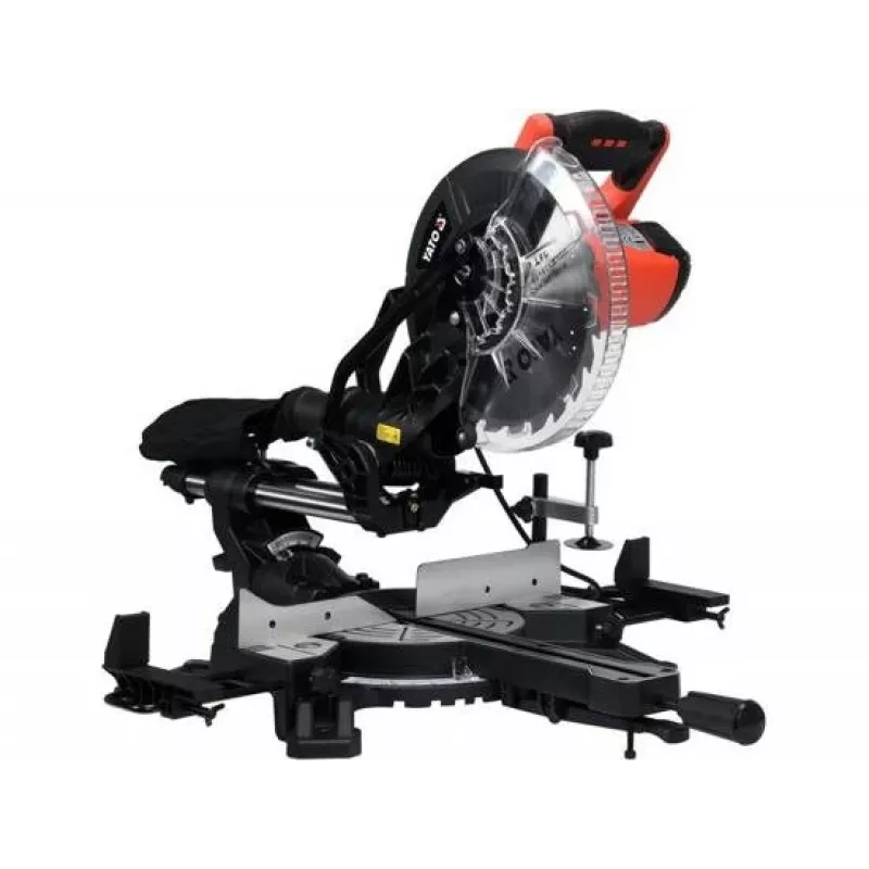 YATO INGLETADORA 1800W CON AVANCE, LÁSER 255mm