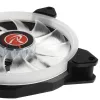 Ventilador RAIJINTEK IRIS 14 Rainbow RGB-LED 140 mm, set de 2 con controlador