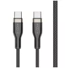 Fixed | Cable trenzado, 100W | FIXDB-CC12-BK | Negro