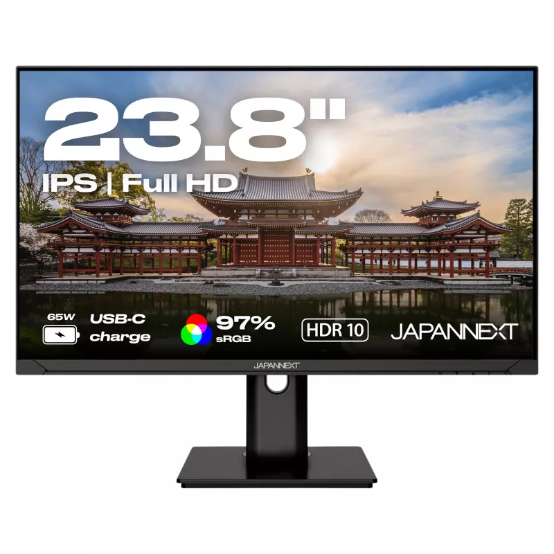 Japannext JN-IPS238FHDR-C65W-HSP Monitor