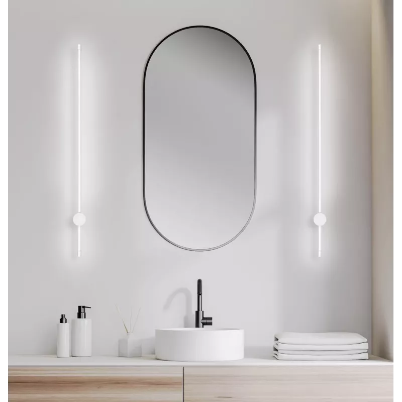 Aplique de pared LED Activejet AJE-HILTON blanco NW