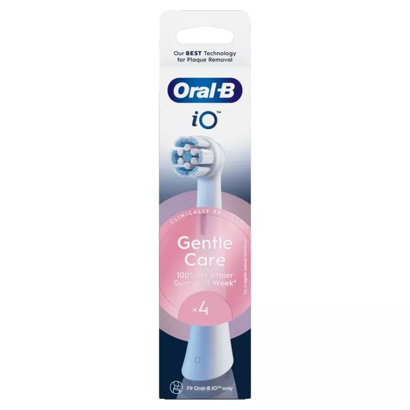 iO GentleCare White pack de 4 cepillos