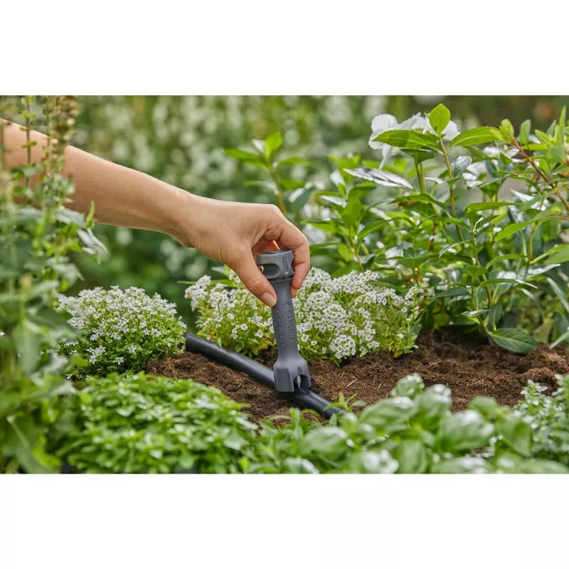 Pieza para sistema de riego Gardena 13313-20 negro riego por goteo