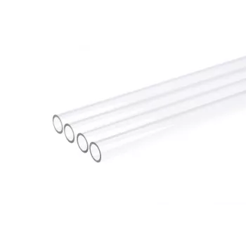 Tubo para sistema de refrigeración líquida de PC Alphacool 18443 — acrílico, Ø 16 mm, longitud 60 cm, rosca Ø 13 mm, transparente