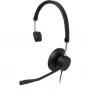 Auriculares mono con cable Plusonic X140_Mono – diseño on-ear ligero, alta calidad de sonido