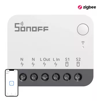 Mini interruptor inteligente ZigBee SONOFF ZBMINIR2