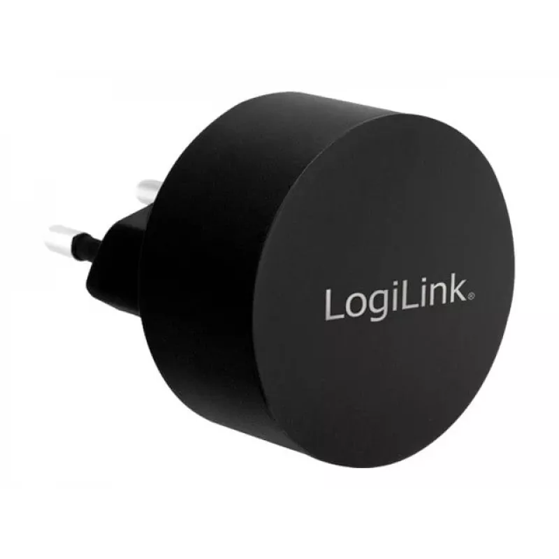 Adaptador de enchufe USB LogiLink PA0218 2 puertos USB para carga rápida 10,5 W