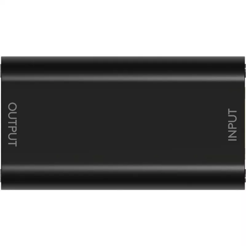 Goobay 58491 amplificador de señal HDMI, 4K @ 30 Hz, HDMI 1.4, hasta 40 m, negro