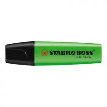 Rotulador STABILO BOSS Original 10 uds. verde 70/33 Stabilo