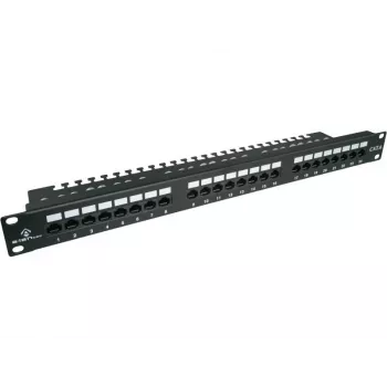 Panel de parcheo Alantec PK001 24 puertos UTP Cat.6 1U 19
