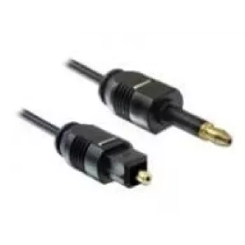 Cable de audio Toslink DeLOCK 82876 2m Mini-TOSLINK negro
