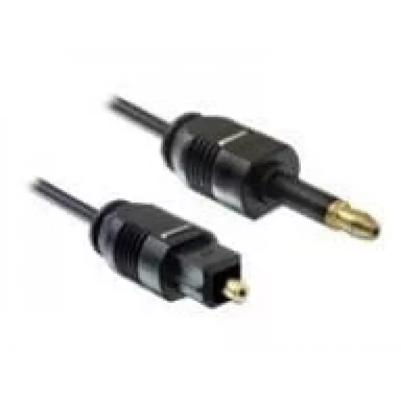 Cable de audio Toslink DeLOCK 82876 2m Mini-TOSLINK negro