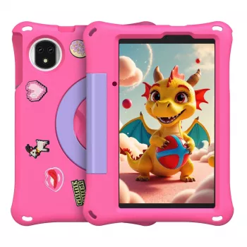 Tablet UleFone Tab A9 Pro Kids – 4 GB RAM, 128 GB almacenamiento, LTE, rosa