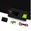 Inversor para coche Green Cell INV22 — 1500 W, 12 V DC a 230 V AC, 50 Hz, LED, refrigeración activa, negro