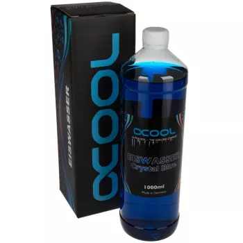 Alphacool Eiswasser Crystal Azul, 1000 ml mezcla lista líquido refrigerante - Azul