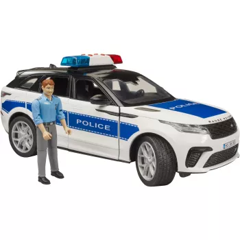 Vehículo Range Rover Velar Policía con figura