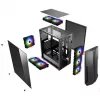 Caja de PC Xilence Performance C XILENT BLADE X512.RGB torre Midi negra