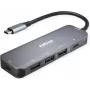 Hub USB 3.2 Gen 2 ROLINE, 5 puertos, cable de conexión Type-C (14.02.5048)