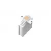 Ventilador de CPU DeepCool AG400 WH ARGB 12 cm blanco