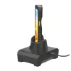 Base de carga de una sola ranura solo carga – compatible con correa de mano y empuñadura de pistola – requiere cable USB-C