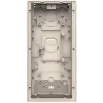 41383F-H-03 caja de montaje empotrado Gr.1/3 gris claro 275x133x46mm (2TMA130160H0035)