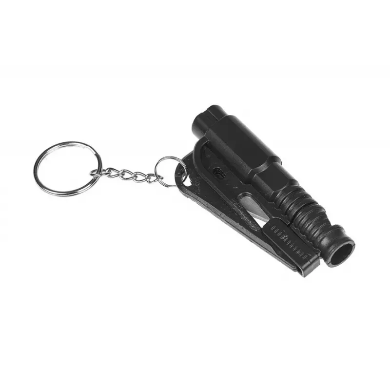GUARD LifeGuard YC-004-BL herramienta de emergencia, silbato, cuchillo para cinturones, rompecristales