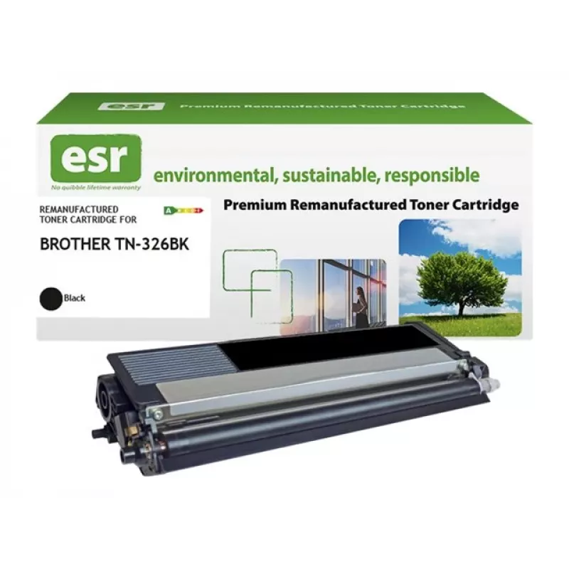 Cartucho de tóner ESR compatible con Brother TN-326BK negro remanufacturado 4.000 páginas
