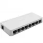 Switch de red Qoltec 8 puertos RJ45 1000 Mbps LAN