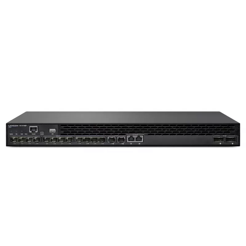 LANCOM XS-5116QF gestionado L2/L3 10G Ethernet (100/1000/10000) 1U negro