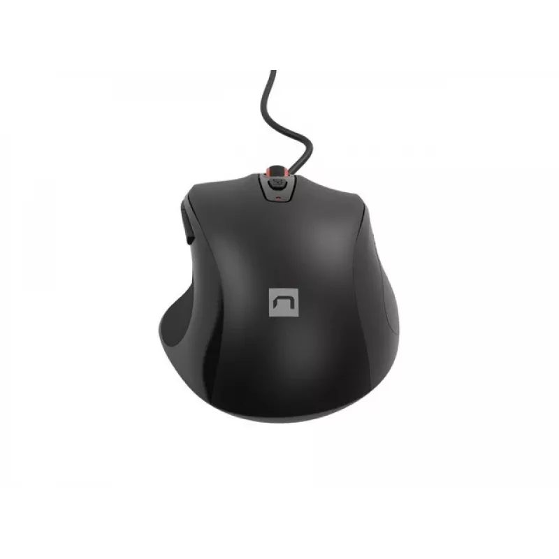 Ratón óptico con cable NATEC NMY-2047 USB Type-A, 4000 DPI, 6 botones, diestro, retroiluminación