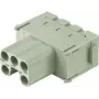 Conector rectangular industrial Han 5 Mod bu-ES 16A de Harting, modelo 09 14 005 2716