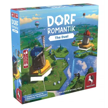 Dorfromantik - Das Duell, juego de mesa en inglés