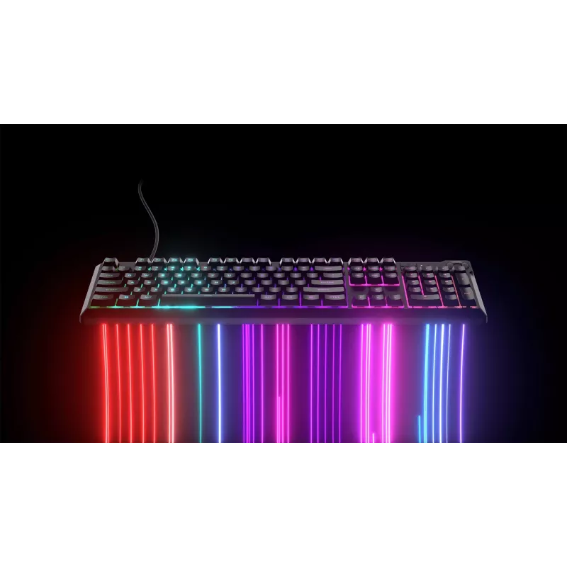 Teclado Corsair CH-9226D65-DE Gaming USB QWERTZ Alemán Gris